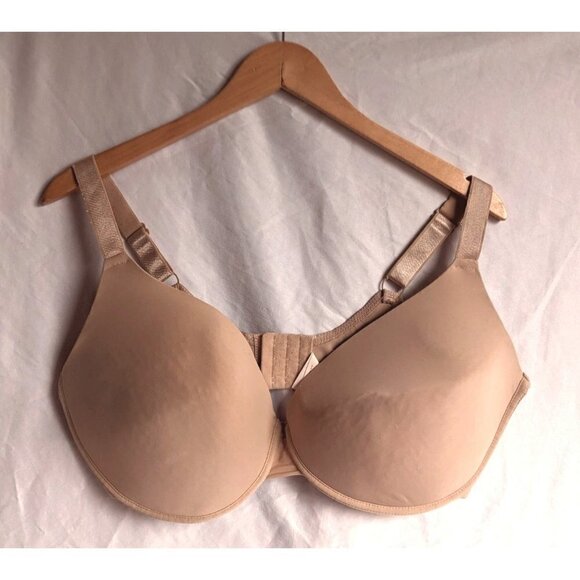 SECRET TREASURES Nude Wireless Padded Bra Size 40DDD - Picture 1 of 5